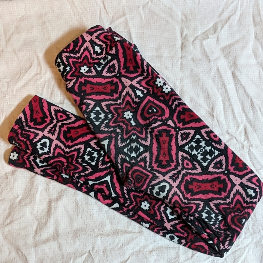 Girls Valentine leggings